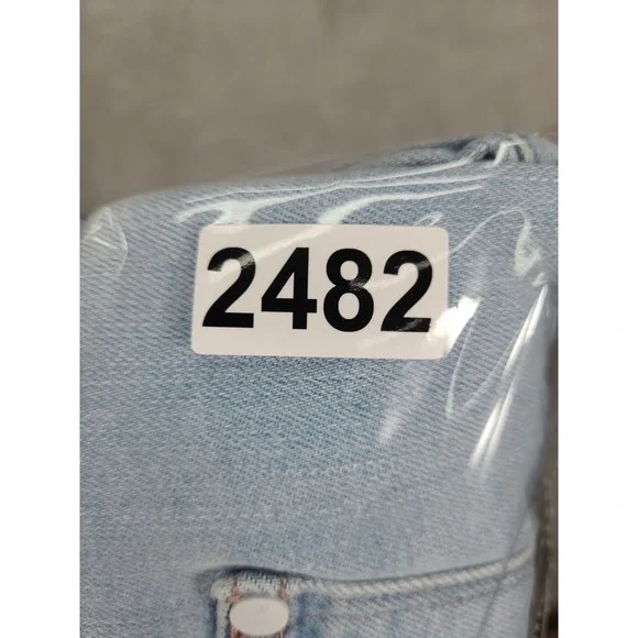 Judy Blue Jeans Womens 16W Blue Boyfriend Fit Distressed High Rise Stretch Rips - Picture 15 of 15